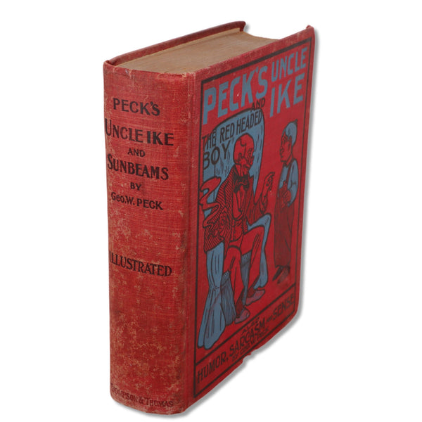Peck's Uncle Ike and The Red Headed Boy 1901 Gregory Peck Hardcover Humor