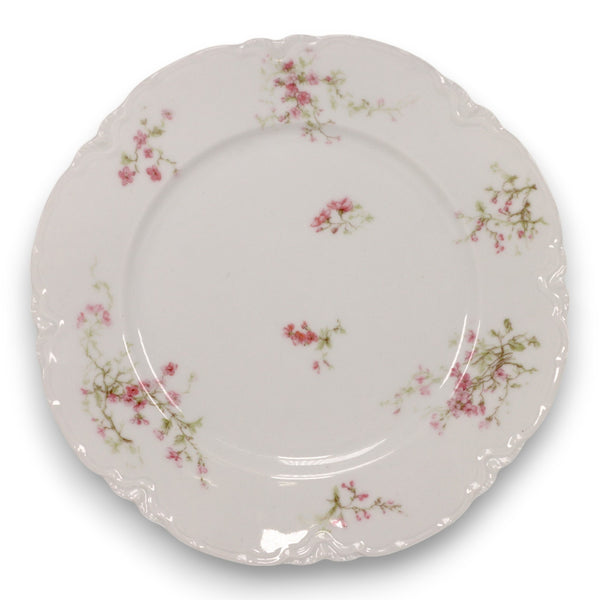 Haviland Schleiger 251-5 Pink Floral 9 1/2" Dinner Plate France