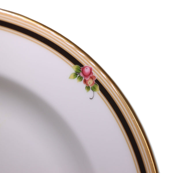 Wedgwood Clio Coupe Bone China 8.5" Salad Luncheon Plates Vintage 1990's