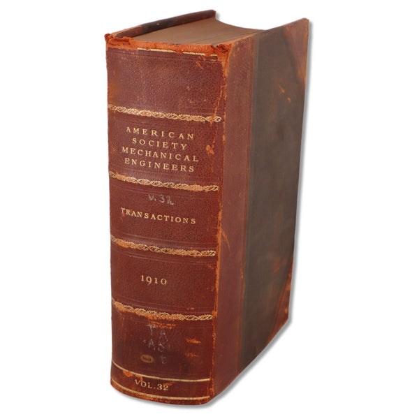ASME American Society Mechanical Engineers Transactions 1910 Vol 13 Leatherbound