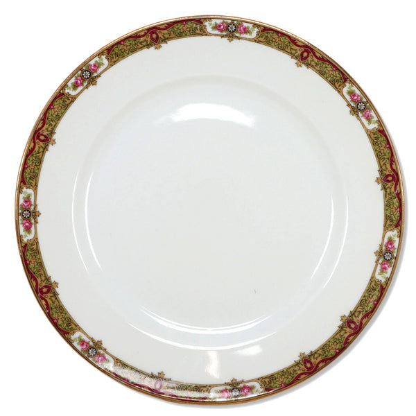 Tressemanes & Vogt TV Limoges TRV4 Luncheon Plate 8 3/4" Antique C.1890's