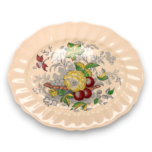 Royal Doulton The Kirkwood Multicolor Serving Platter 13" D5130 Vintage 1950's