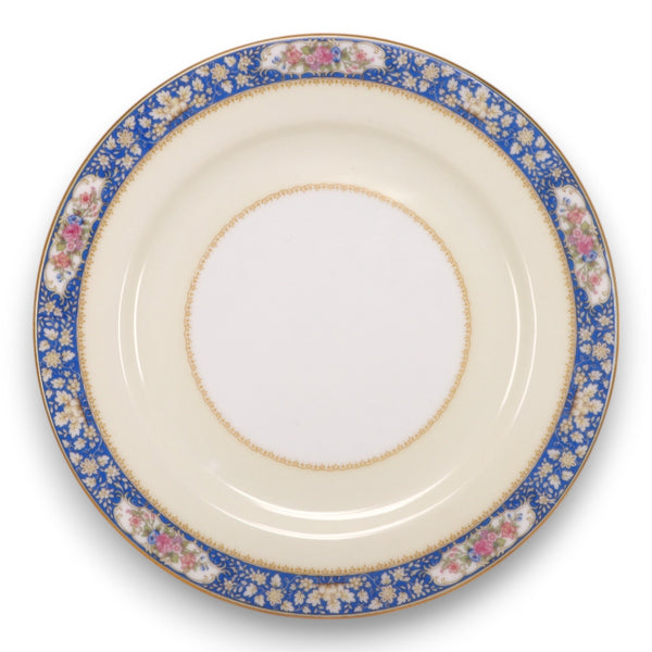 Noritake M Margo Dinner Plate 9 3/4" Blue Japan Vintage 1933-40