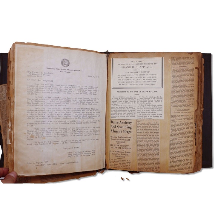 182nd Infantry Tricentennial 1636-1936 Ball Invitation and Ephemera of Division 1518