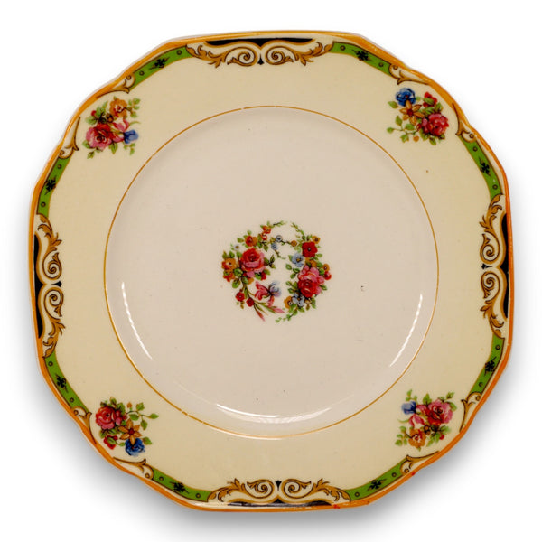 WH Grindley The Astoria Windsor Ivory 757553 Salad Plate 7" England Antique