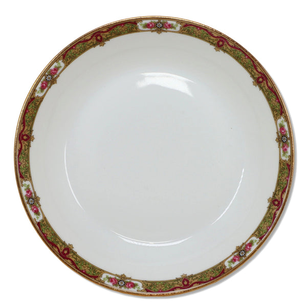 Tressemanes & Vogt TV Limoges TRV4 Coupe Soup Cereal Bowl 7 5/8" Antique 1890's