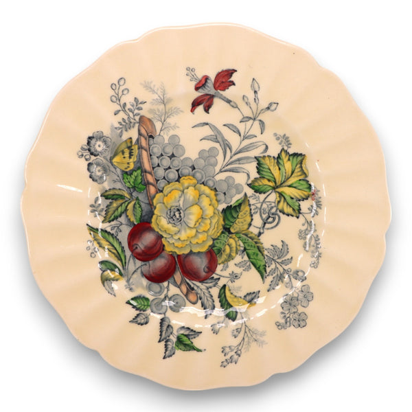 Royal Doulton The Kirkwood Multicolor Lunch Plate D5130 Vintage England 1950's