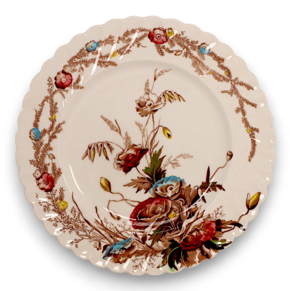 A.J. Wilkinson Clarice Cliff Royal Staffordshire Royal Harvest Salad Plate