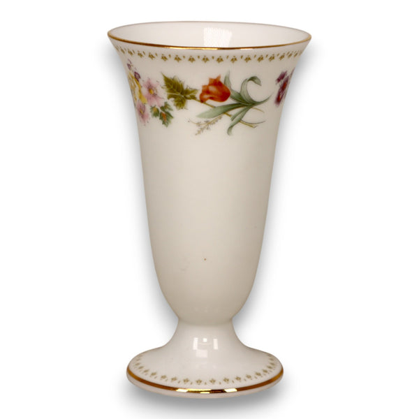 Wedgwood Mirabelle Bone China Vase England 4" Vintage R4537 1980's