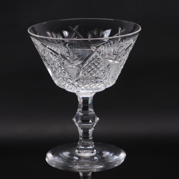 Waterford Crystal Dunmore 4 1/4" Liquor Cocktail Glass Ireland Vintage