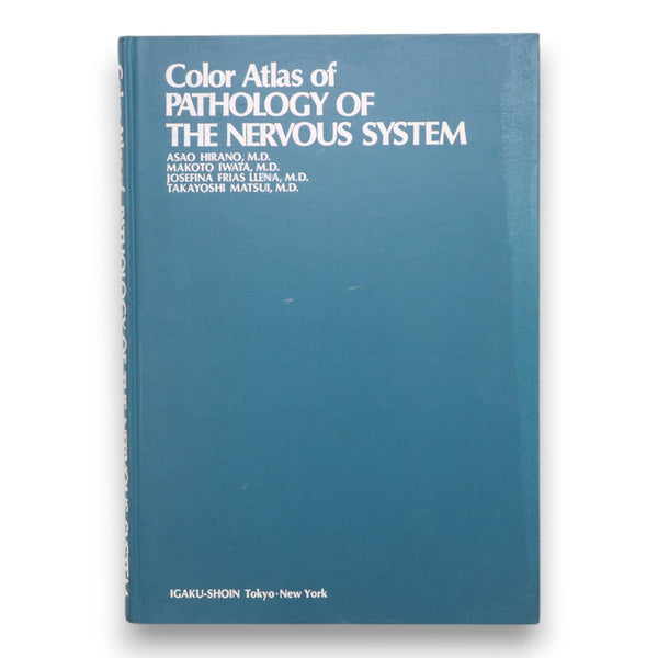 Color Atlas of Pathology of the Nervous System Hirano 1st Ed HC Medical Book 1980