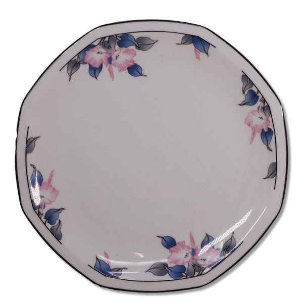 Royal Doulton Bloomsbury LS1082 Salad Plate 8 1/4" Platinum Trim England 1989