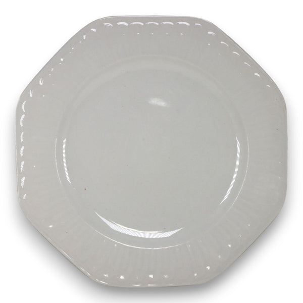 Pontesa Acanthus Alfar Etrusco Embossed Hexagonal Dinner Plate 10 1/4" Spain