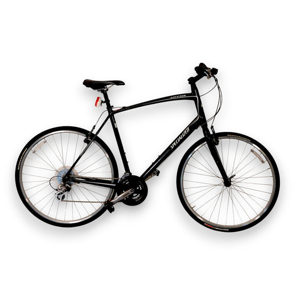 Specialized Sirrus Bicycle 1.0 XL Gloss Black 21 Speed Road Bike