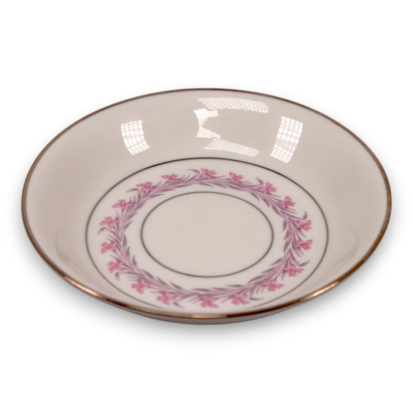 Royal Jackson Romance Pink Floral 5" Fruit/Berry Bowl 1950's Japan