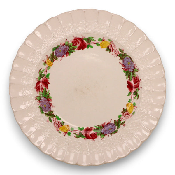 Copeland Spode Rose Briar Luncheon Plate 9" England 1930's VGC