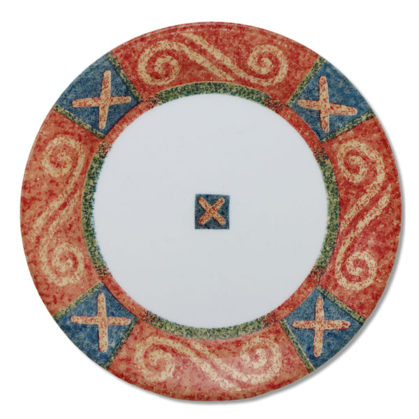 Corelle by Corning Sand Art Glass Salad Plate 7 1/4" USA Vintage 1990's