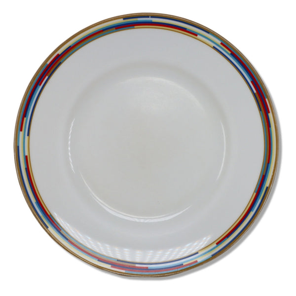 Royal Worcester Metropolitan Salad Dessert Plate 8" England Gold Rim Vintage