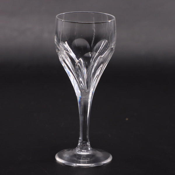 Villeroy & Boch Crystal Adeline Panel Cut 4" Cordial Glass Vintage 1999