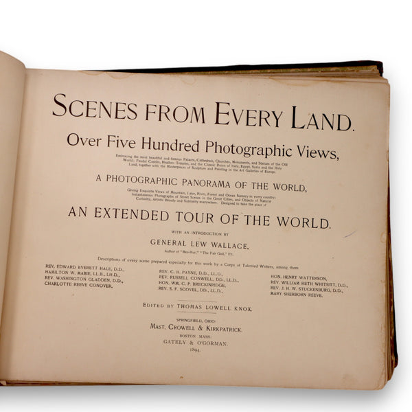 Scenes from Every Land 1894 Thomas Lowell Knox
