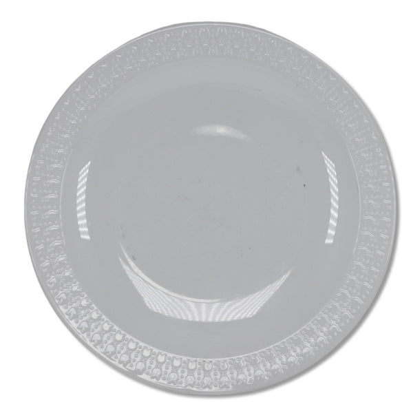 Corning Centura Tulip Sculptured Rim 8" Salad Plate Vintage 1970's