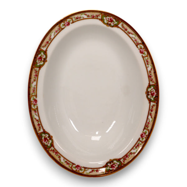 Théodore Haviland Limoges France The Belfort Oval Vegetable Bowl Antique c.1910s