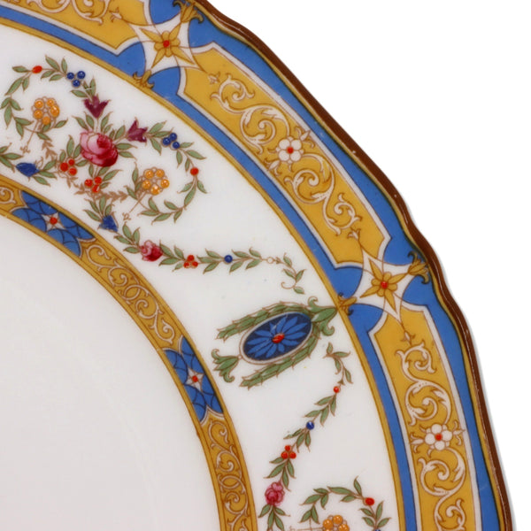 Royal Worcester S & G Gump 10 3/4" Dinner Plate C 2512 Bone China Circa 1916