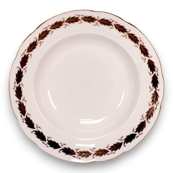 Paragon Elegance Fine Bone China Rimmed Soup Bowl Vintage England c.1950s