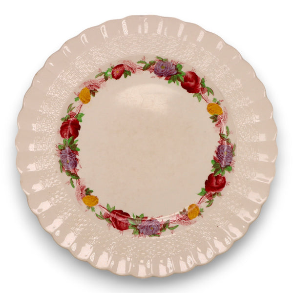 Copeland Spode Rose Briar Dinner Plate 10 3/4" England 1930's VGC