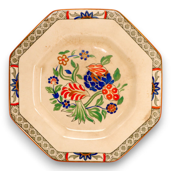 Mason's Ironstone C2823 Octagonal Salad Plate 8" Vintage 1940's