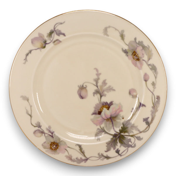 Epiag Pastelle 6038 Dinner Plate 10 1/4" Cream Smooth Gold Rim China Vintage