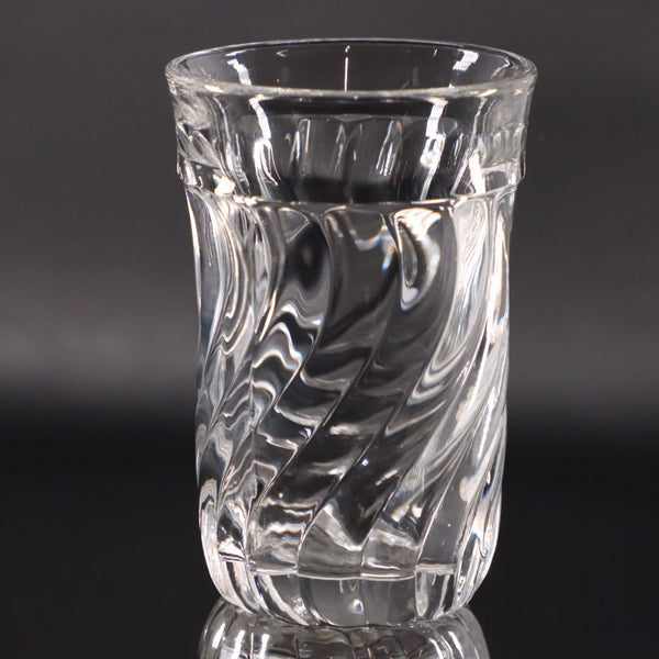 Fostoria Colony 3 5/8" Flat Juice Glass Swirl 145681 Vintage USA 1940's