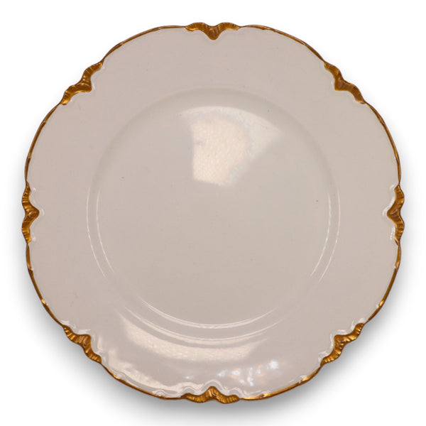 Johnson Bros Chantilly Gold Luncheon Plate 9 1/2" Gold Trim China England 1940's