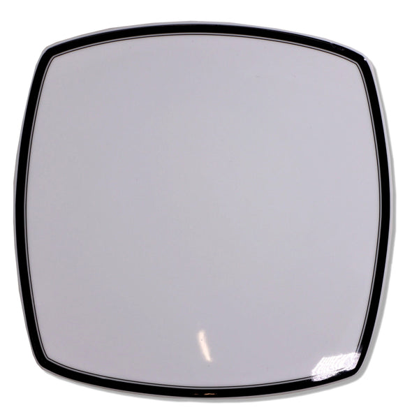 Studio Nova Accent Black Y0805 Salad Plate 8 1/8" Thailand 2003