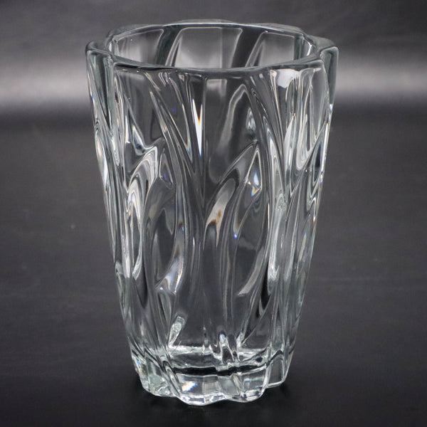 Cristal D'Arques-Durand Vizille Glass Flower Vase 9 3/4" France Vintage