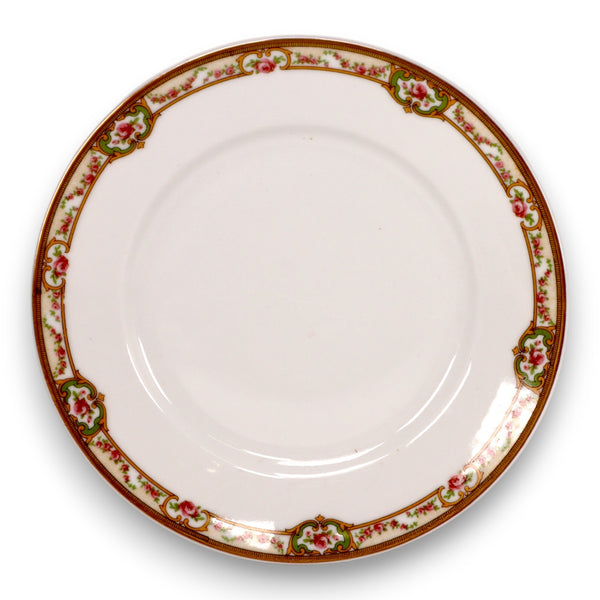 Théodore Haviland The Belfort Lunch Plate Pink Roses Vintage 1910 France