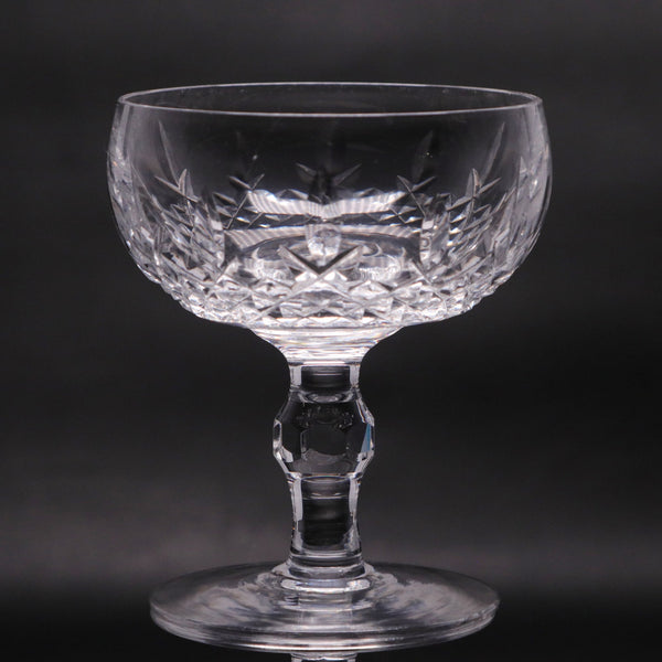 Waterford Crystal Kilcash 4 3/8" Champagne Coupe Low Sherbet Glass Plain