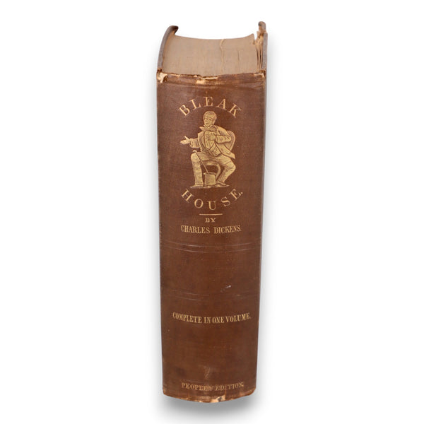 Bleak House Charles Dickens TB Peterson Antique People’s Duodecimo Edition 1860