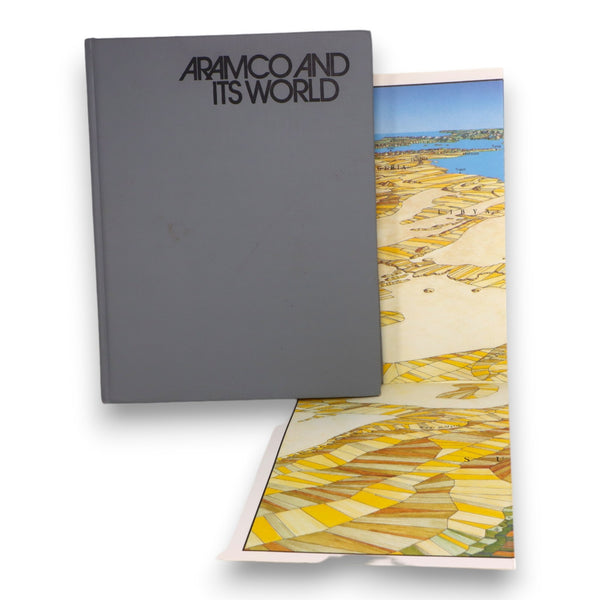 Aramco and Its World Arabia & Middle East 1981 Vintage Illustrated Book