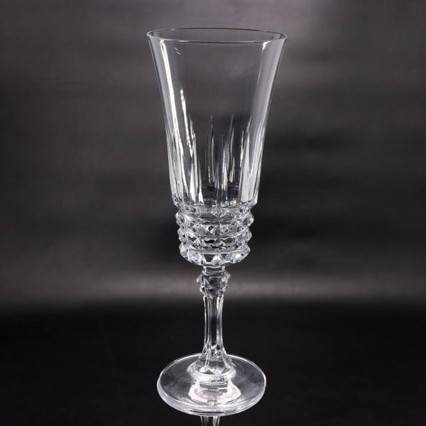 Cristal D'Arques-Durand Elysee Taille Champagne Flute 7.25" Crystal France