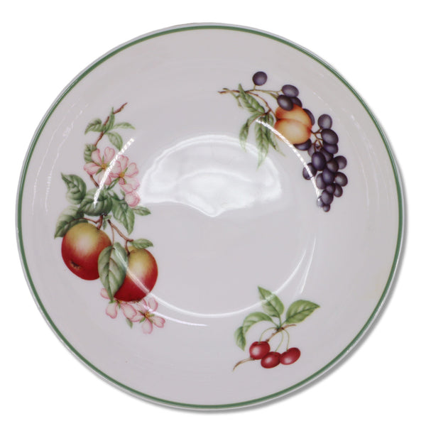 Royal Doulton Ashberry 4 pc Coupe Soup Bowl 6 7/8" Fruit Groups England Vintage