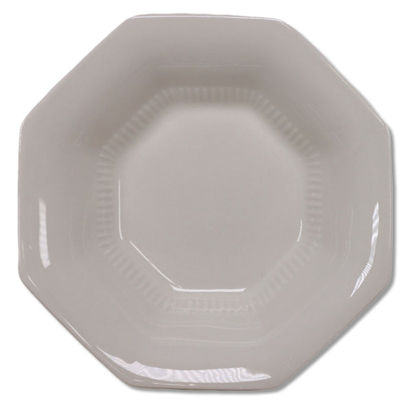 Nikko Classic White Cereal Bowl 6 3/4"  Hexagonal