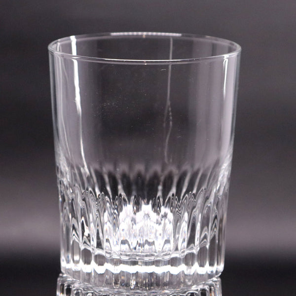 Cristal D'Arques-Durand Diplomat Double Old Fashion Blown Glass Vintage France