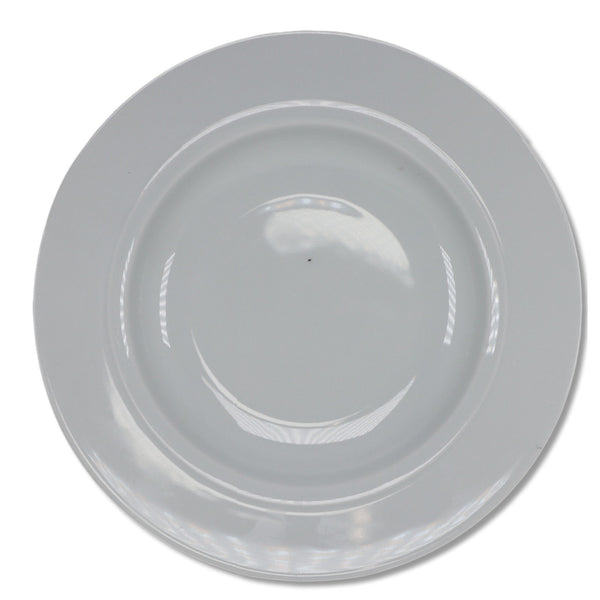 Hutschenreuther Ballerine White Rimmed Soup Bowl 9 1/4" Germany Vintage 1990's