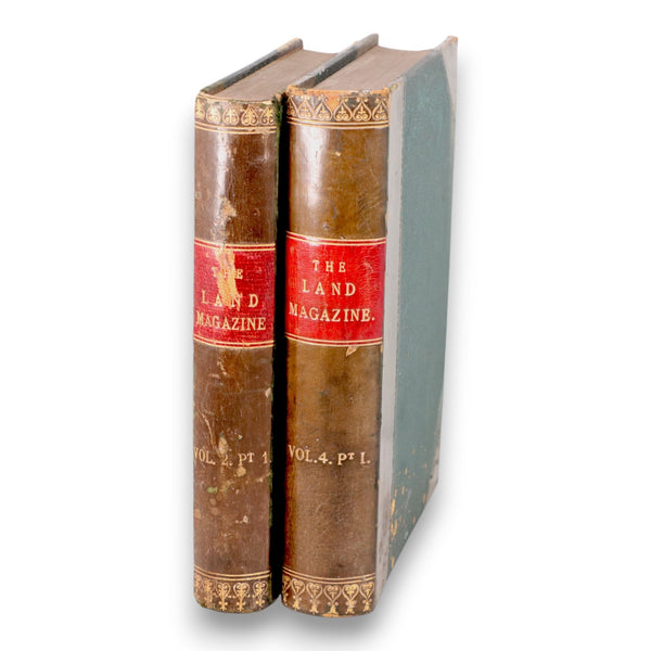 The Land Magazine Vol II & IV Antique Agricultural Journal 1898–1900