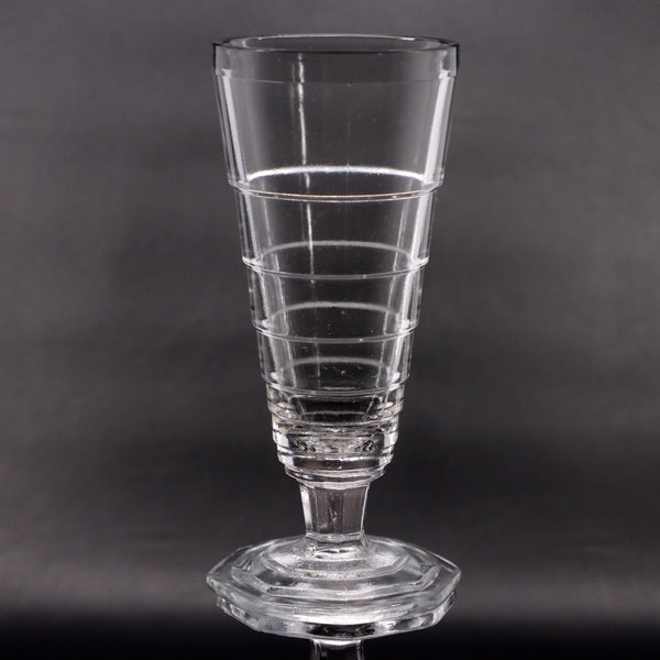 Banded Ring Ice Cream Parfait Sundae 6 1/2" Glass Vintage 1930's