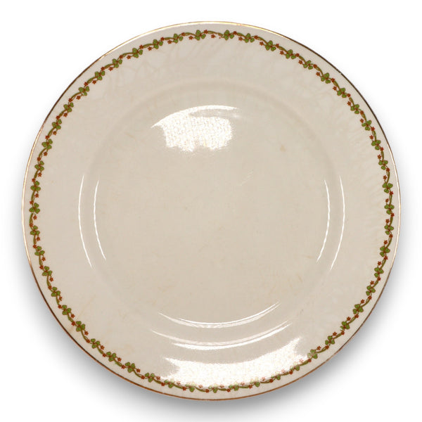 Johnson Bros The Hevella Clover Dinner Plate 10" England Antique