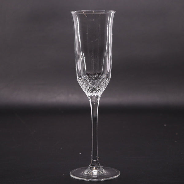 Cristal D'Arques-Durand Champagne Flute 8 3/8" France Vintage Glass
