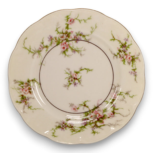 Theodore Haviland Rosalinde Bread Dessert Plate 6 1/2" New York Vintage
