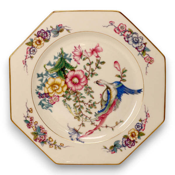 Rosenthal Phoenix Hexagonal Luncheon Plate 8 3/4" German Vintage 1950's